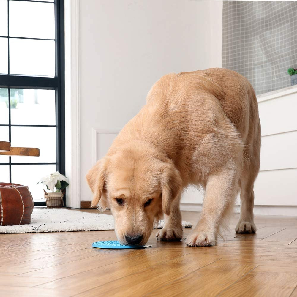 Lick Pad for Dog, Boredom and Anxiety Reducer for Dog Bath, 3 Pcs Dog Slow Feeder, Super Strong Suction on Wall, Dog Peanut Butter Lick Pad