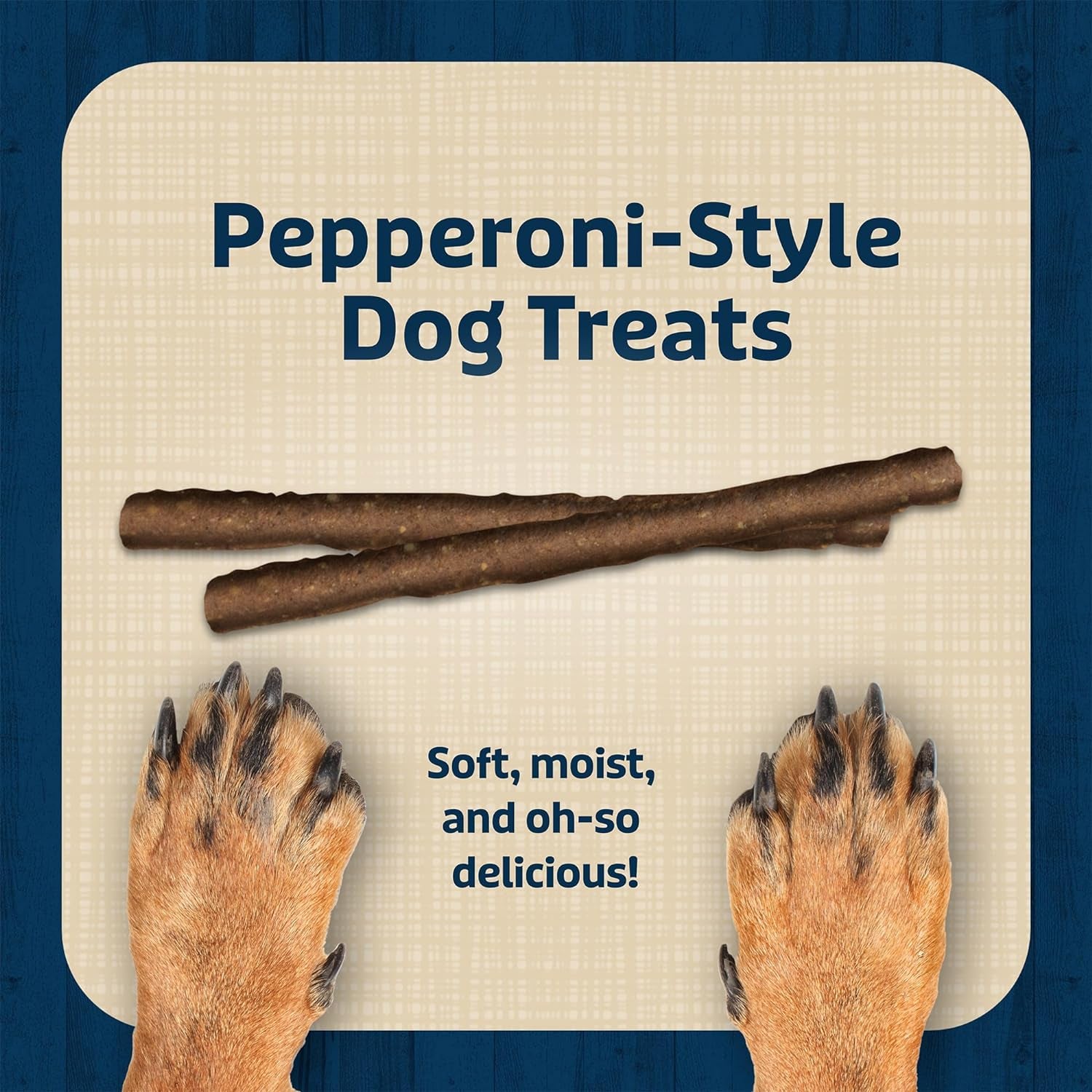 Stix Pepperoni-Style Dog Treats Made with Natural Ingredients, Chicken Recipe, 24-Oz. Bag